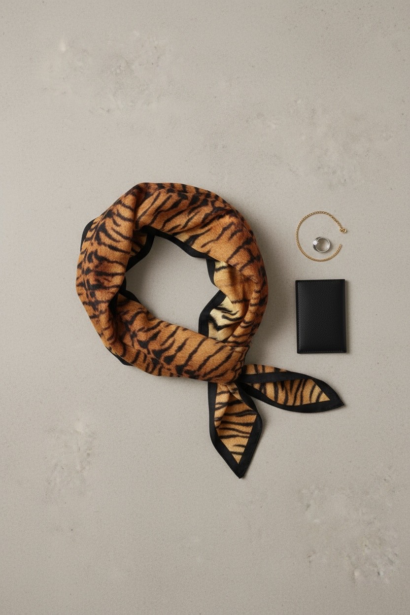 Safari Tiger Scarf - Image 2