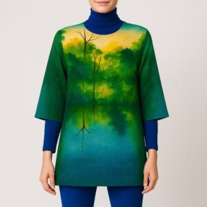 Peacock Meadow Kurti
