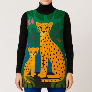 Savanna Cheetah Kurti Sleeveless