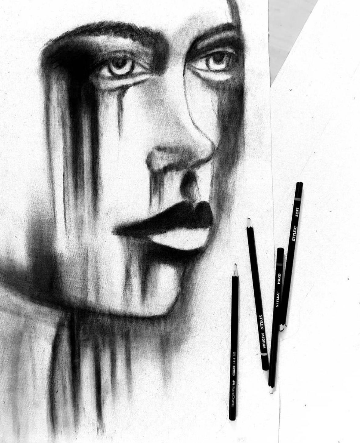 Tears in Charcoal