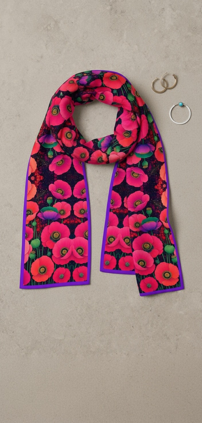 Butterfly Bloom Scarf - Image 3