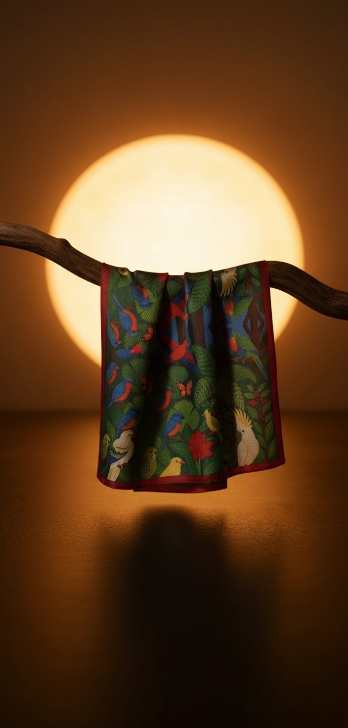 Birdsong in Bloom Scarf - Image 2