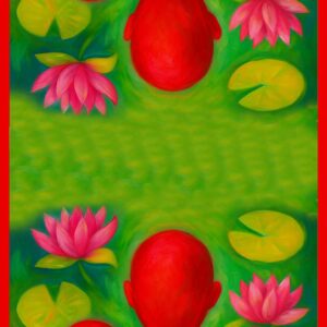 Lotus Trance Garden Scarf