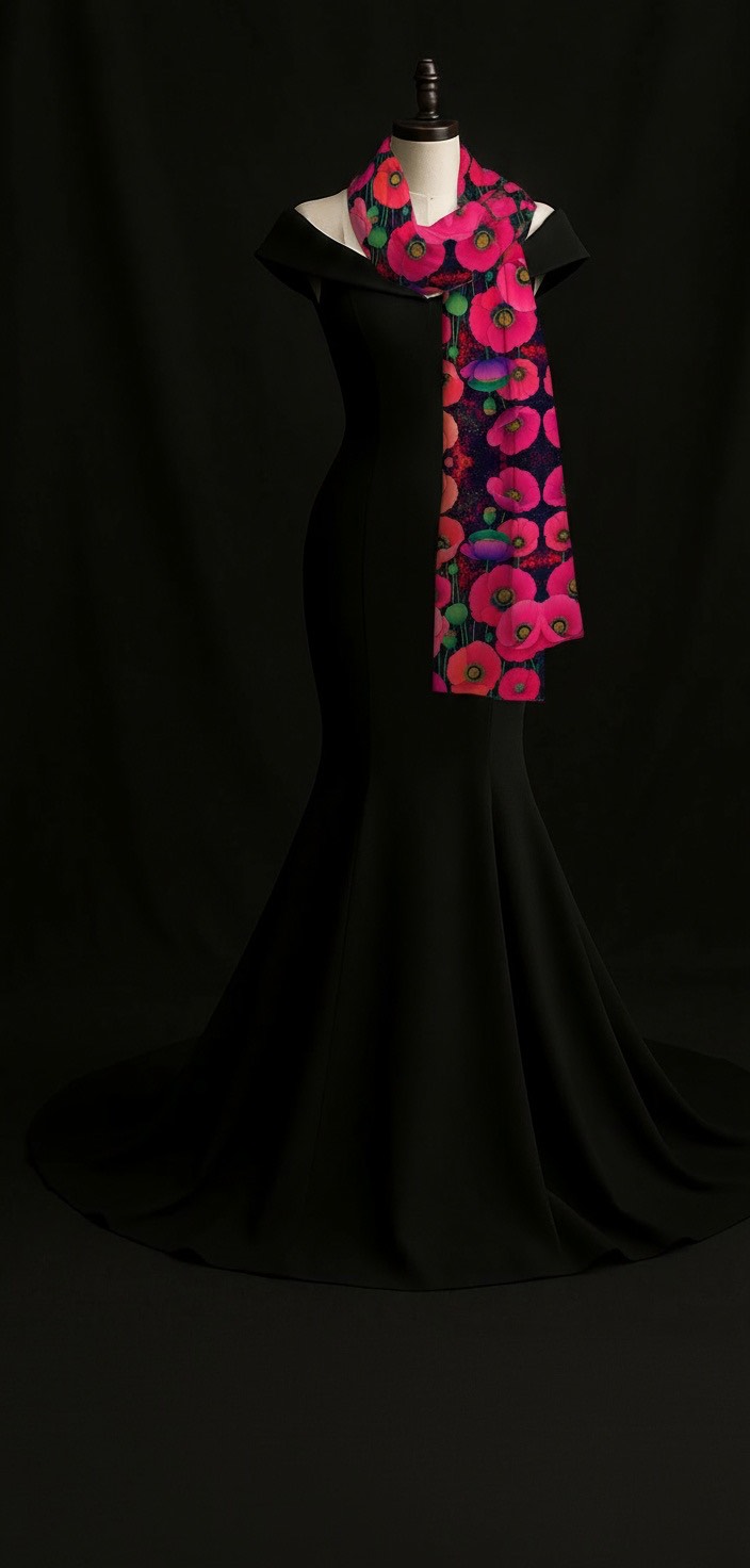 Butterfly Bloom Scarf - Image 5