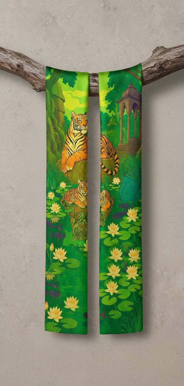 Lotus Guardians Scarf - Image 4