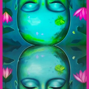 Celestial Lotus Artisanal Scarf