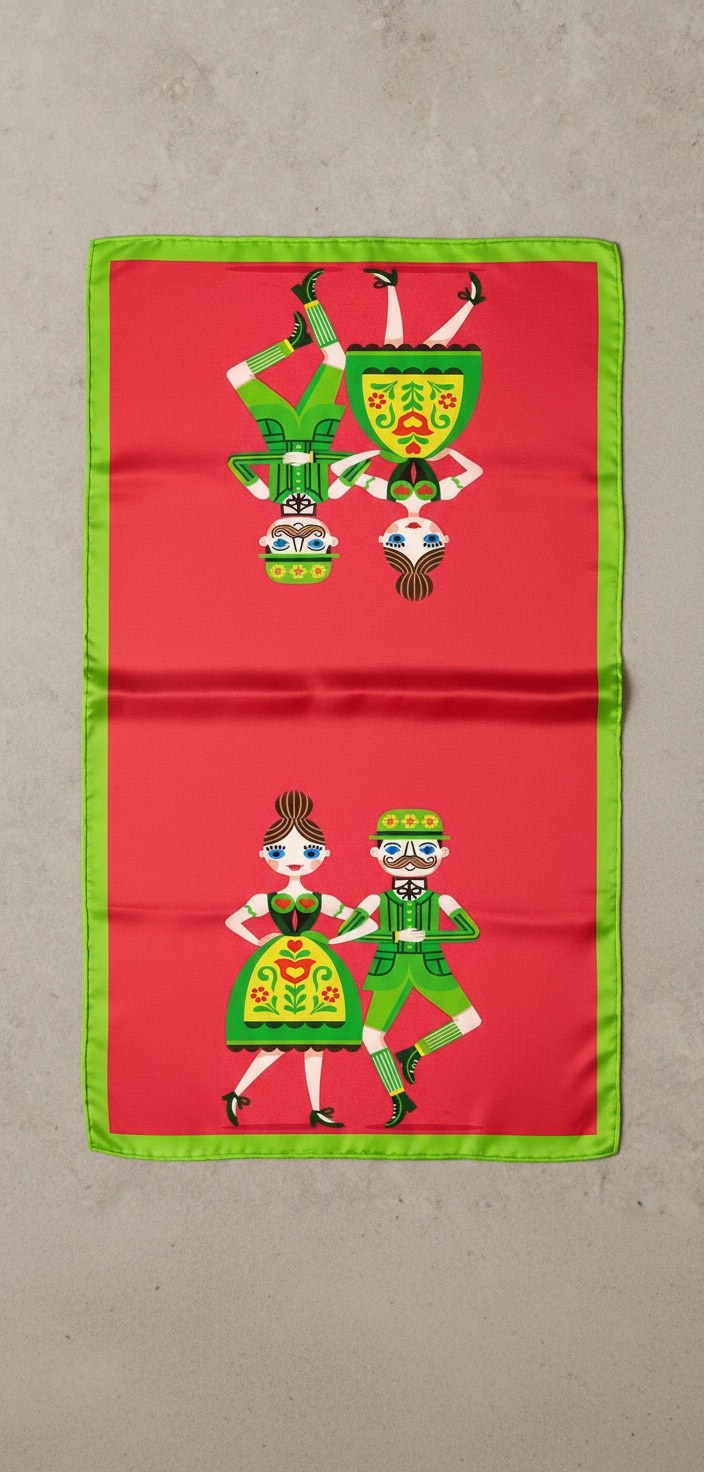 Folk Dance Reverie Scarf - Image 3