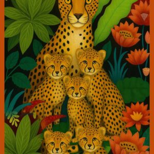 Golden Predator Scarf