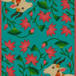 Lotus & Cow - Heritage Elegance