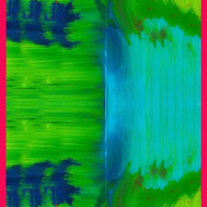 Neon Rush Abstract Energy Scarf