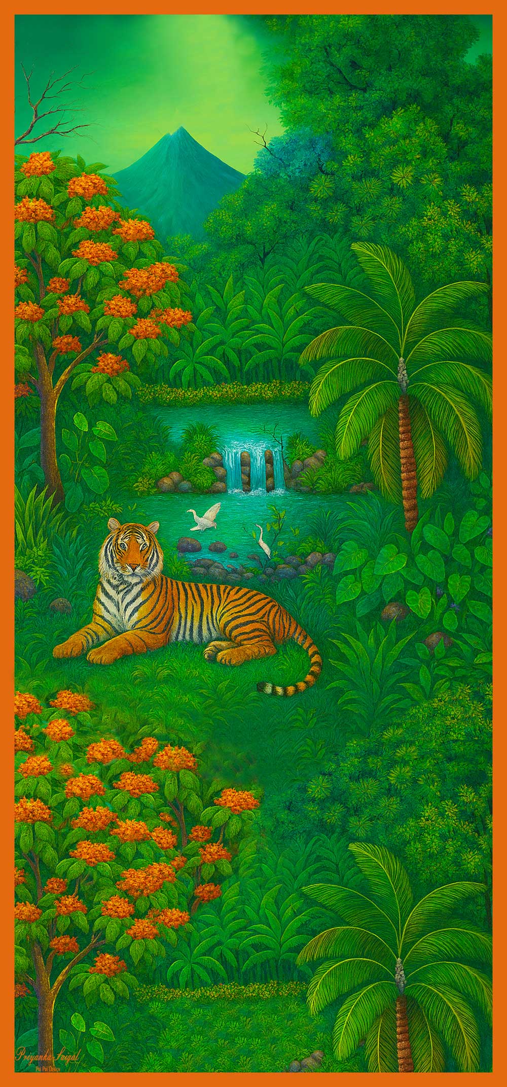 Tiger in Paradise