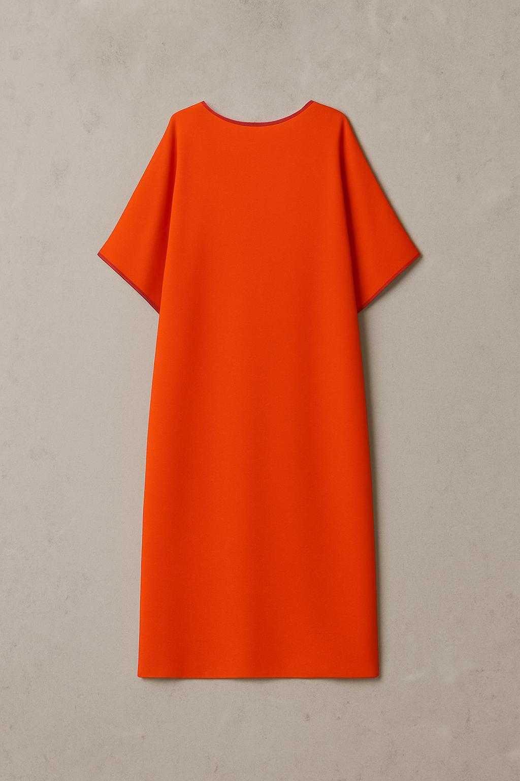 Garden Cheetah Silk Kaftan - Image 3