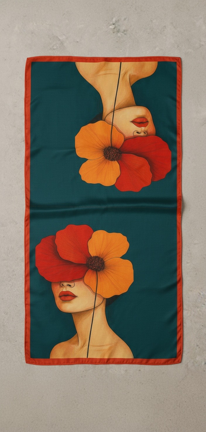 Mandarin Adventure Scarf - Image 4