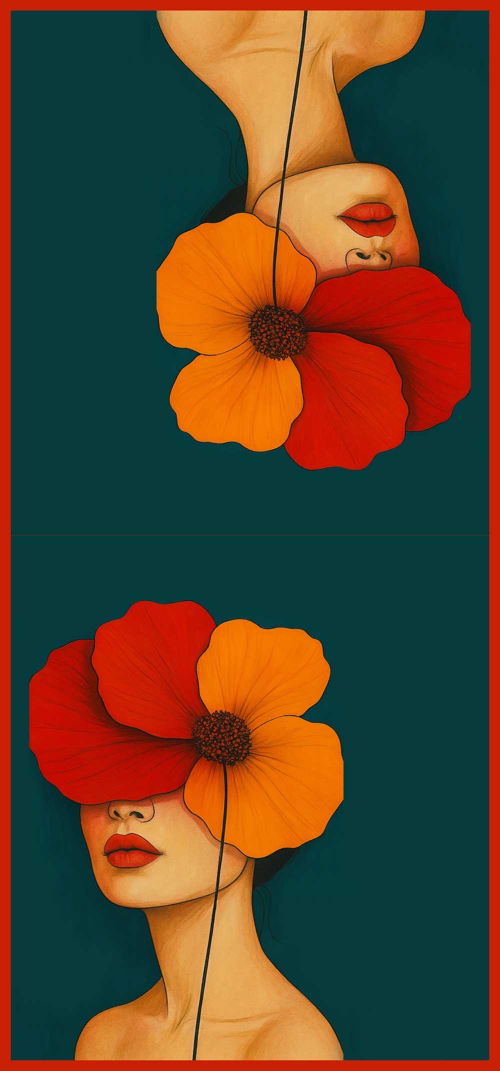 Mandarin Adventure Scarf