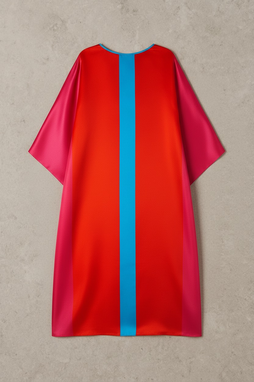 Fire & Sky – Prism Line Silk Kaftan - Image 3